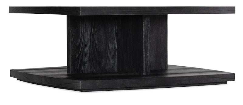 Hooker Furniture Linville Falls Shou Sugi Ban Square Cocktail Table 6150-80210-99