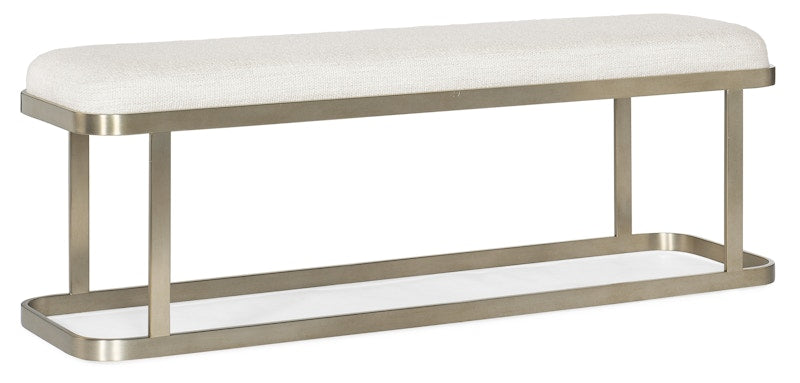 Hooker Furniture Linville Falls River Branch Upholstered Bench 6150-90019-95