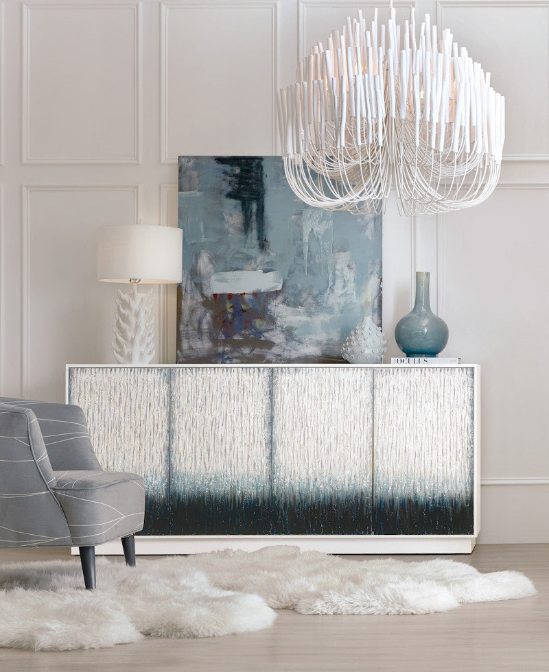 Hooker Furniture Melange Mediterranean Entertainment Credenza 628-55064-02
