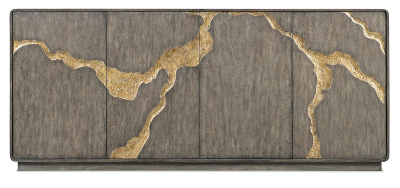 Hooker Furniture Melange Fissured Entertainment Credenza 628-55068-89