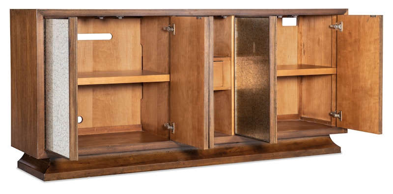 Hooker Furniture Melange Lloyds Leopard Entertainment Credenza 628-55071-89