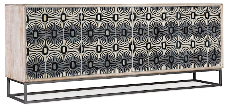 Hooker Furniture Melange Whitmore Four Door Credenza 628-85111-02