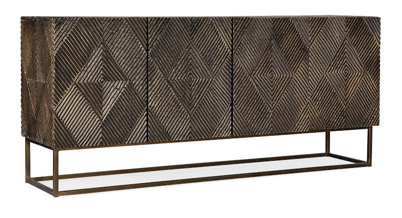 Hooker Furniture Melange Marcellus Four Door Credenza 628-85123-89