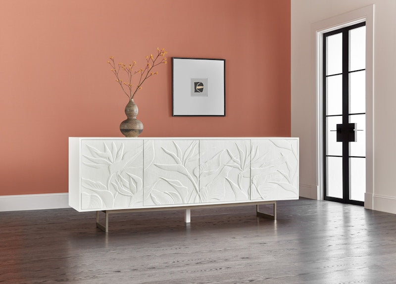 Hooker Furniture Melange Passerine Four Door Credenza 628-85631-02