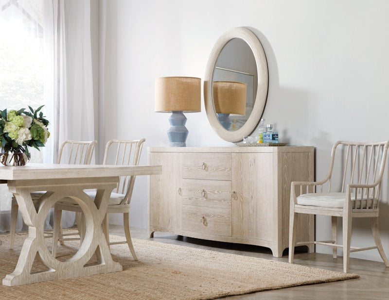 Hooker Furniture Serenity Amelia Oval Mirror 6350-90007-04