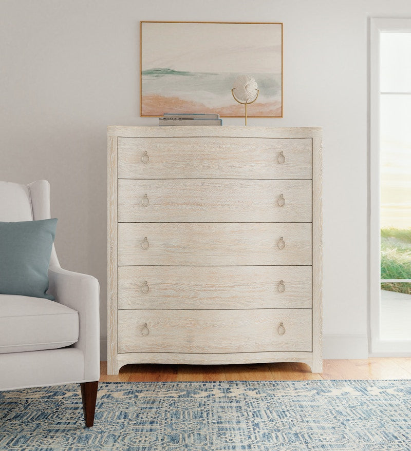 Hooker Furniture Serenity Monterey Five Drawer Chest 6350-90010-80