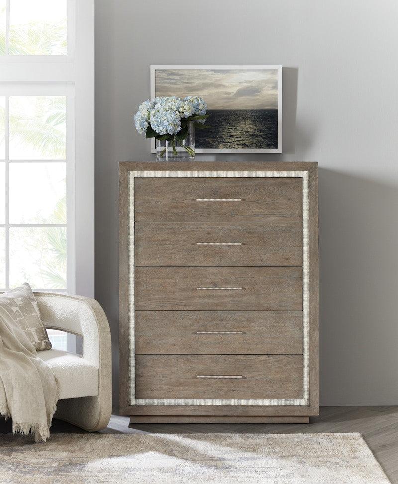 Hooker Furniture Serenity Five Drawer Chest 6350-90110-95
