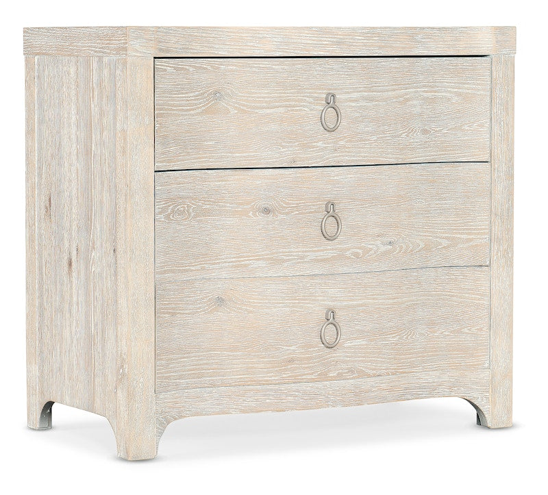 Hooker Furniture Serenity Antigua Three Drawer Nightstand 6350-90116-80