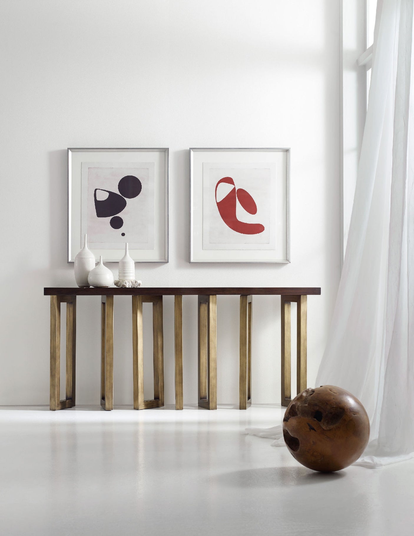 Hooker Furniture Melange Connelly Hall Console 638-85287-DKW