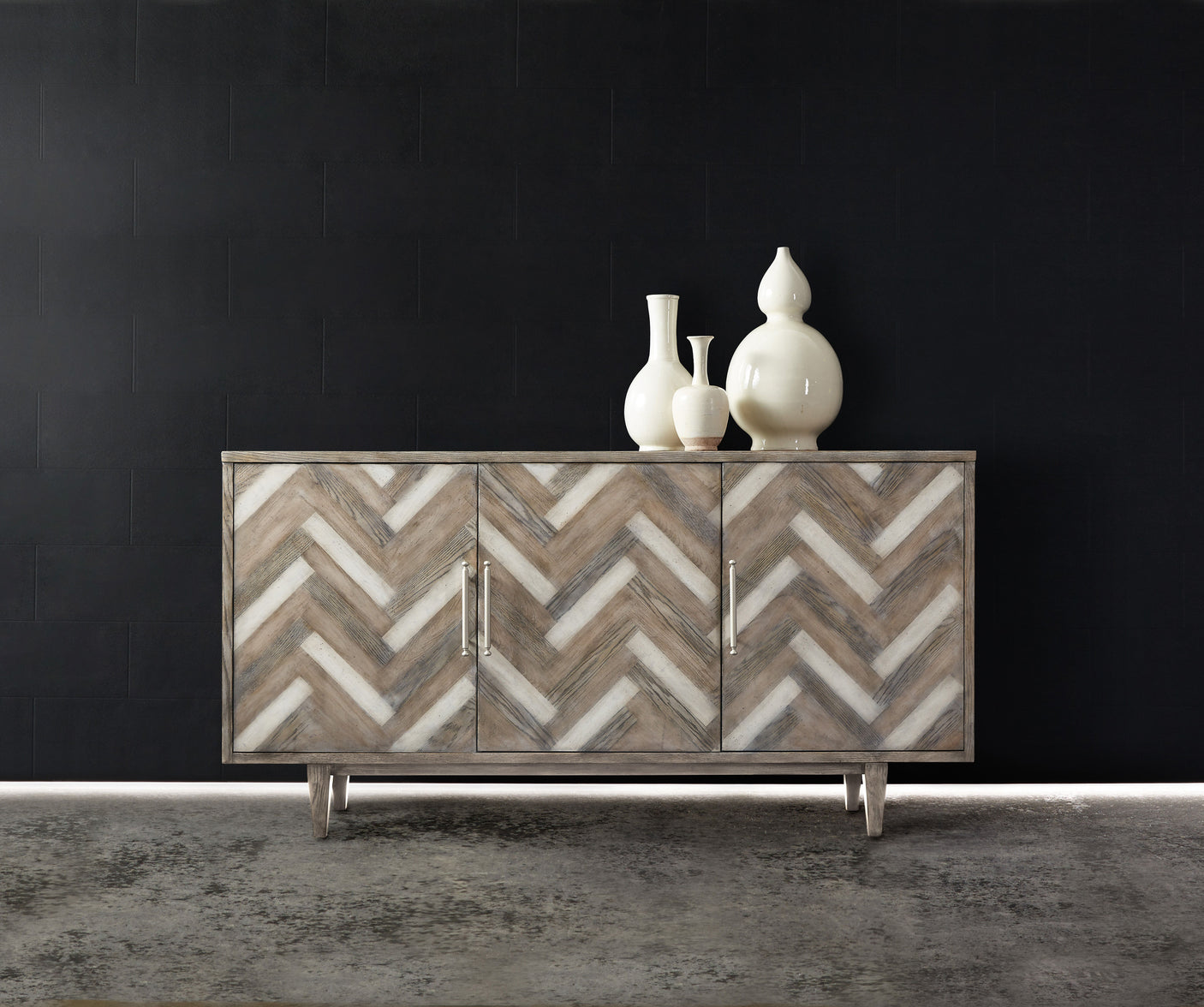 Hooker Furniture Melange Natural Beauty Credenza 638-85389-MWD