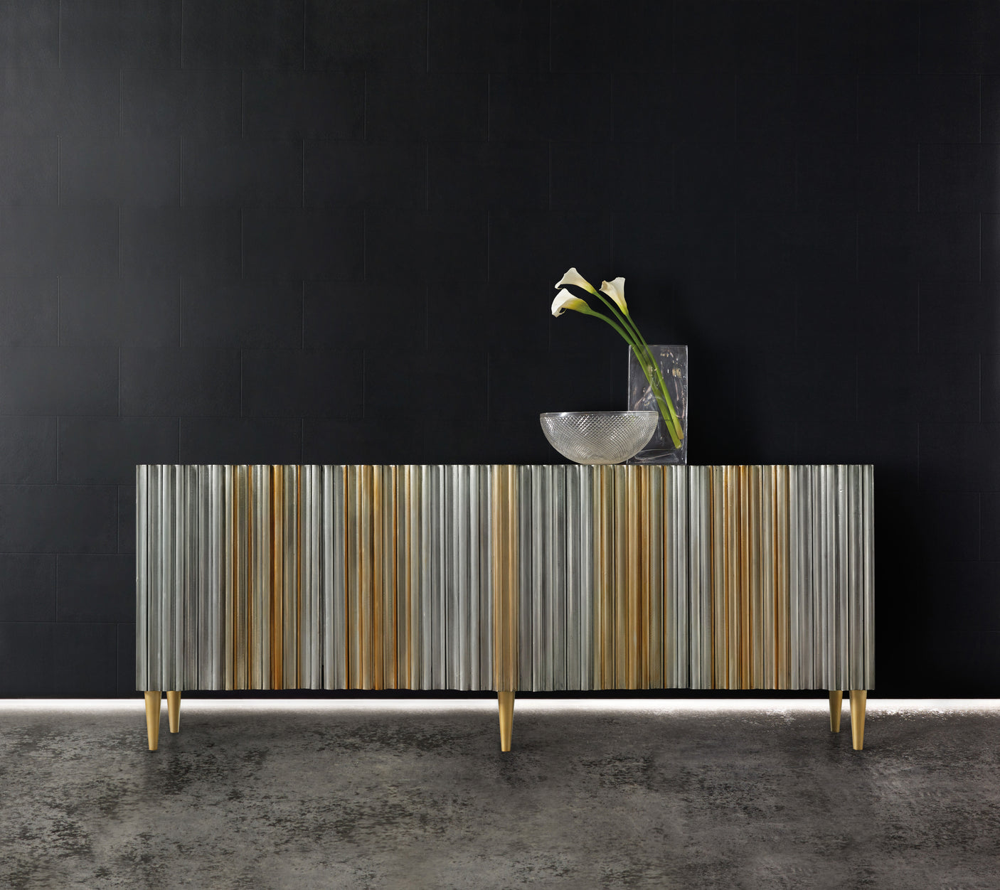 Hooker Furniture Melange Apollo Credenza 638-85435-MTL