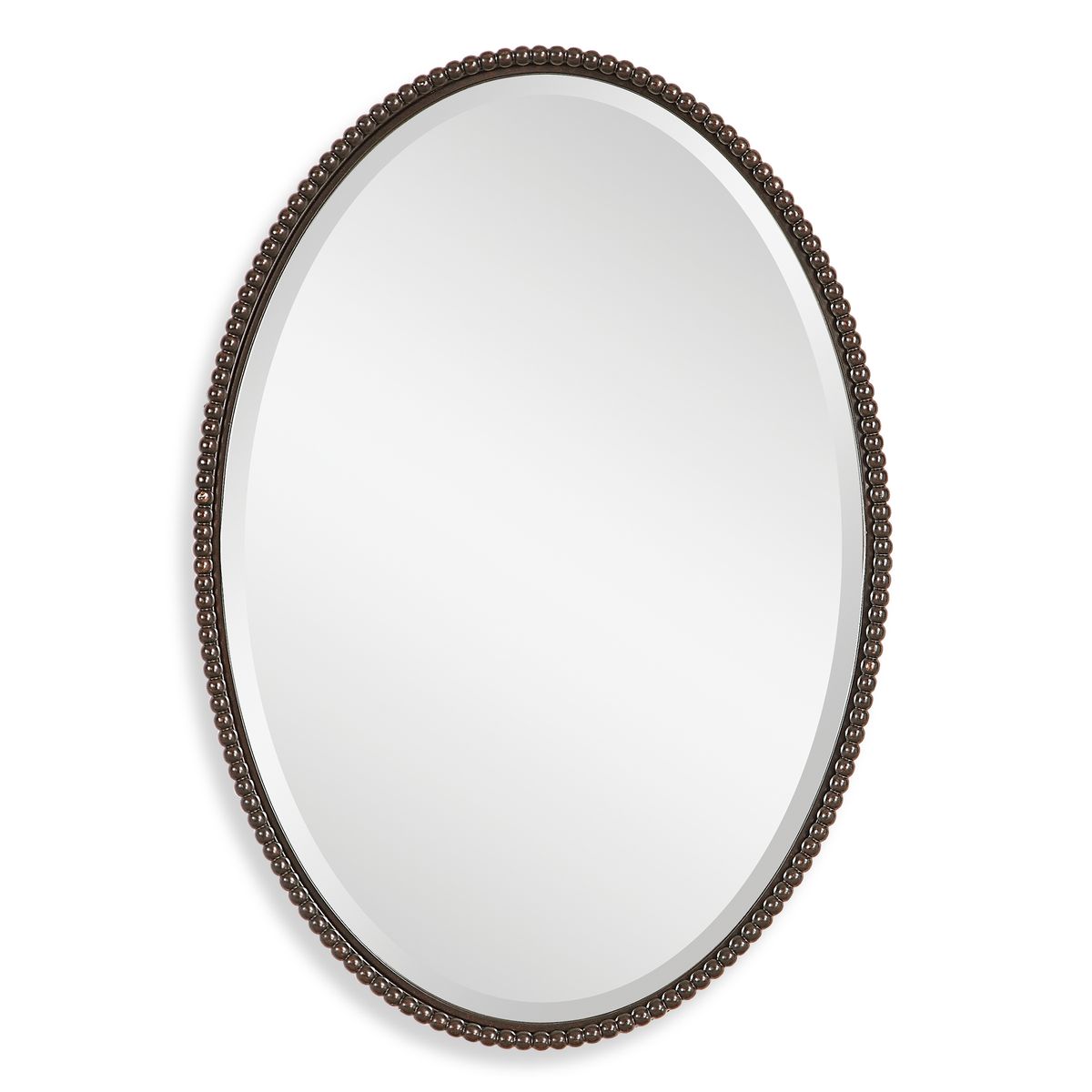 Sherise Oval Mirror, Bronze - Kings Fine Art & Decor