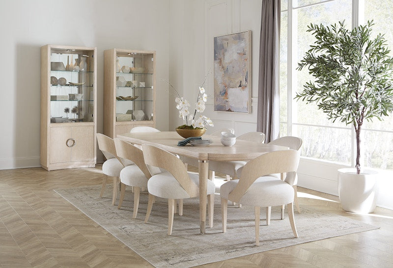 Hooker Furniture Nouveau Chic Rectangle Dining Table w/1-22in Leaf 6500-75200-80