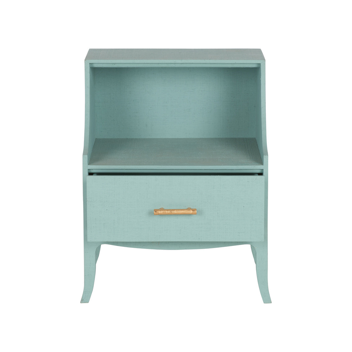 George III Bedside Table - Blue