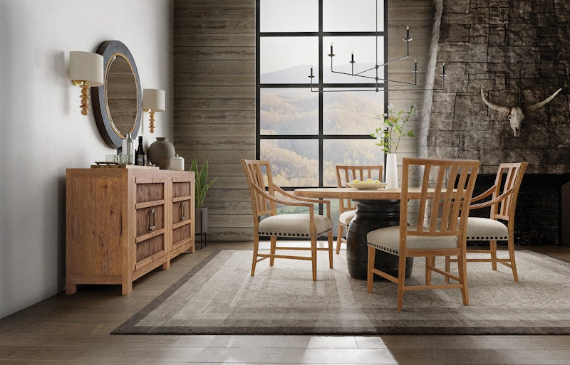 Hooker Furniture Big Sky Arm Chair - 2 per carton/price ea 6700-75400-80