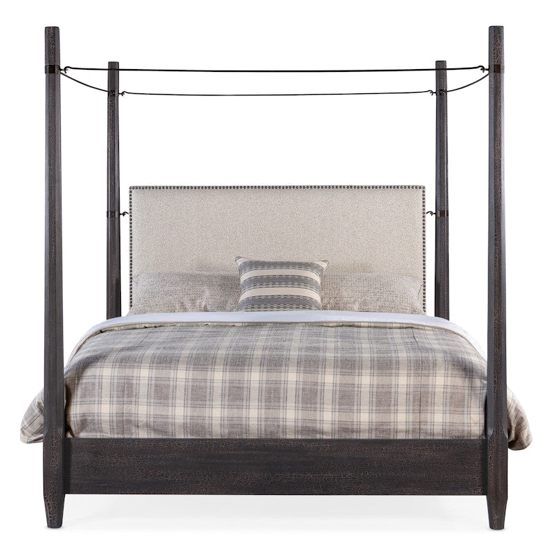 Hooker Furniture Big Sky King Poster Bed w/canopy 6700-90666-98