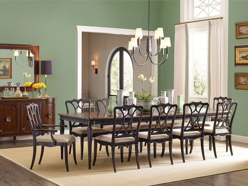 Hooker Furniture Charleston Rectangle Leg Dining Table w-2-22in leaves 6750-75200-00
