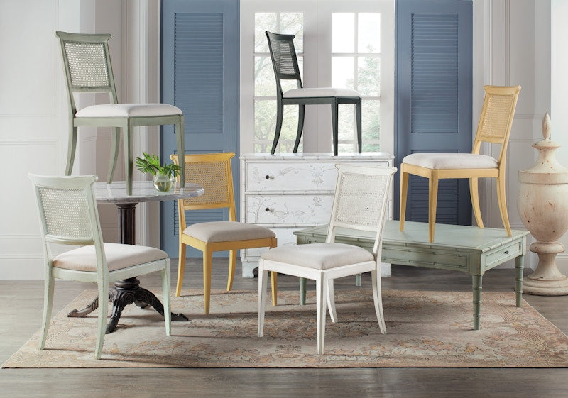 Hooker Furniture Charleston Upholstered Seat Side Chair-2 per carton/price ea 6750-75410-32