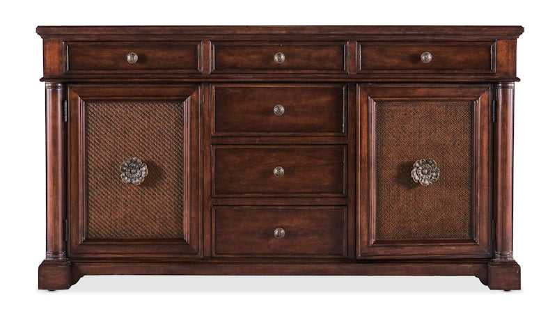 Hooker Furniture Charleston Two Door-Six Drawer Buffet 6750-75902-85