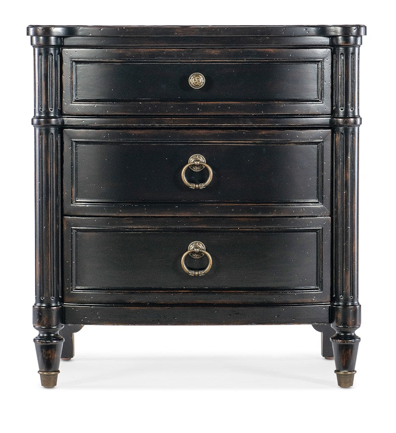 Hooker Furniture Charleston Three-Drawer Nightstand 6750-90015-97