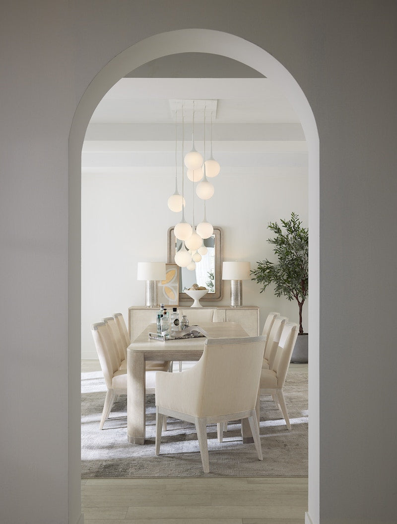 Hooker Furniture Modern Mood Leg Dining Table w/1-24in leaf 6850-75200-80