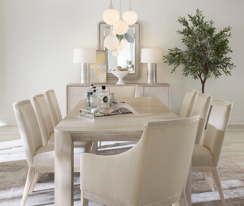 Hooker Furniture Modern Mood Leg Dining Table w/1-24in leaf 6850-75200-80