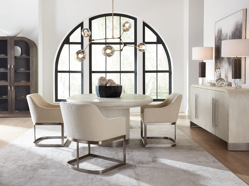 Hooker Furniture Modern Mood Round Dining Table w/1-18in leaf 6850-75201-80