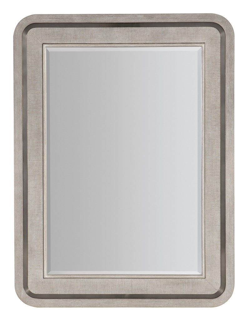 MODERN MOOD RAFFIA LANDSCAPE MIRROR - Kings Fine Art & Decor