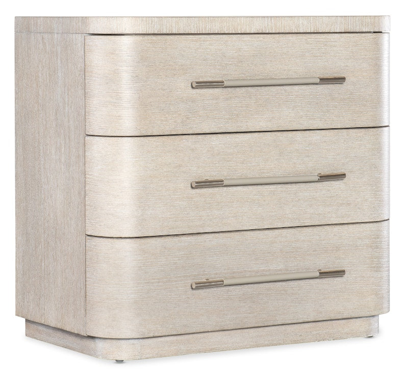 Hooker Furniture Modern Mood Three Drawer Nightstand 6850-90016-80