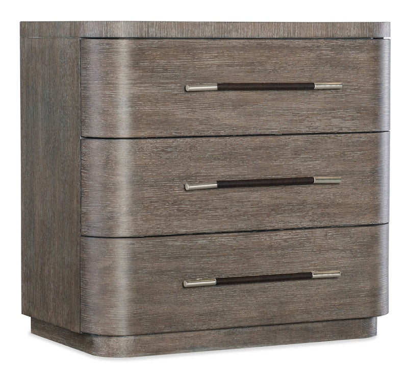 Hooker Furniture Modern Mood Three Drawer Nightstand 6850-90016-89