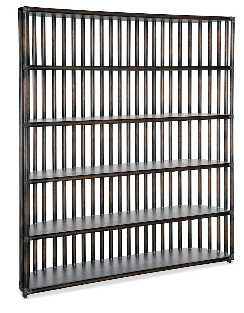 Hooker Furniture Retreat Slatted Bookcase 6950-10446-99