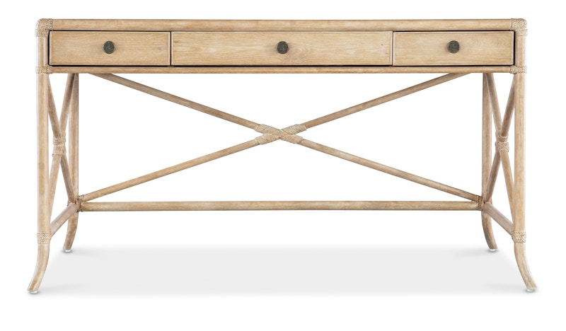Hooker Furniture Retreat Pole Rattan Writing Desk 6950-10458-80