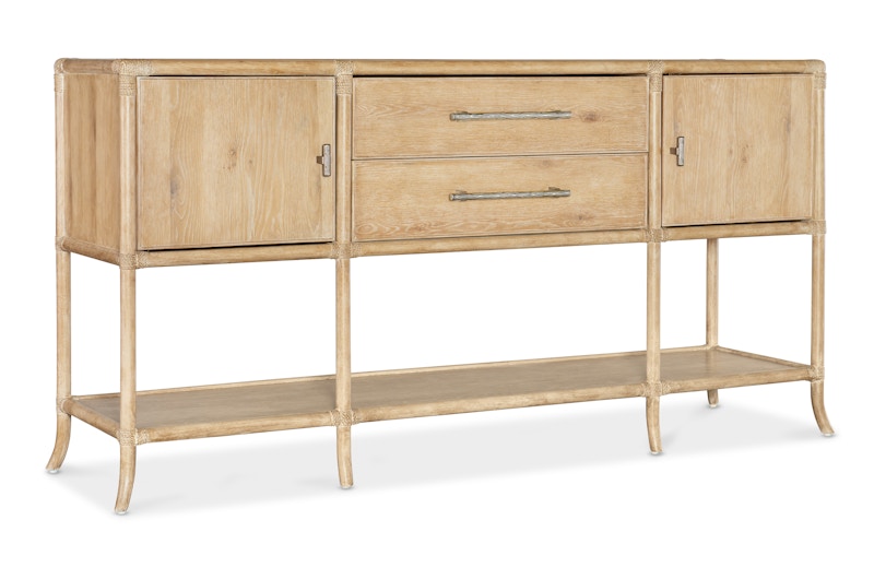 Hooker Furniture Retreat Pole Rattan Sideboard 6950-75917-80