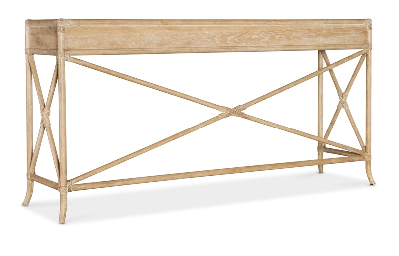 Hooker Furniture Retreat Pole Rattan Console 6950-80171-80