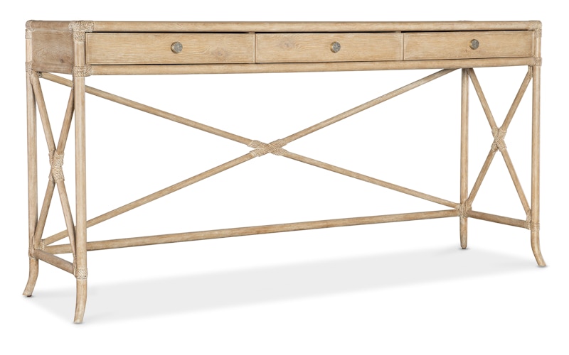 Hooker Furniture Retreat Pole Rattan Console 6950-80171-80