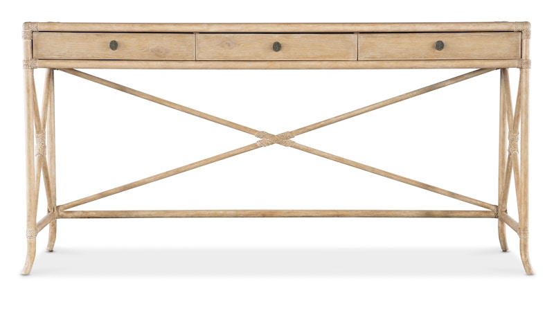 Hooker Furniture Retreat Pole Rattan Console 6950-80171-80