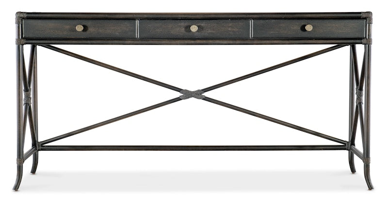 Hooker Furniture Retreat Pole Rattan Console 6950-80171-99