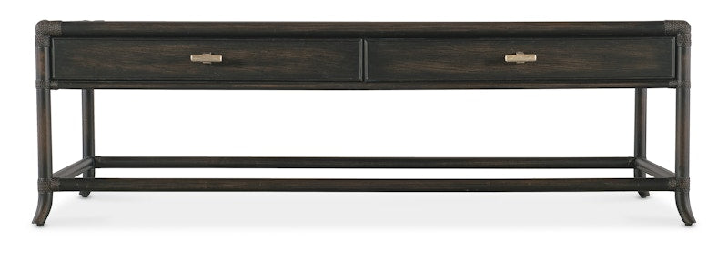 Hooker Furniture Retreat Pole Rattan Cocktail Table 6950-80210-99