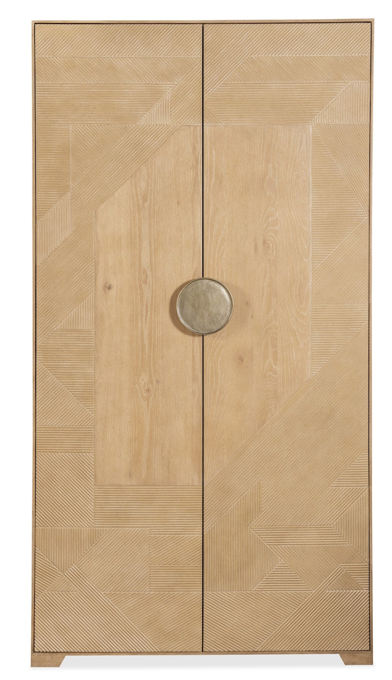 Hooker Furniture Retreat Split Rattan Wardrobe 6950-90013-80