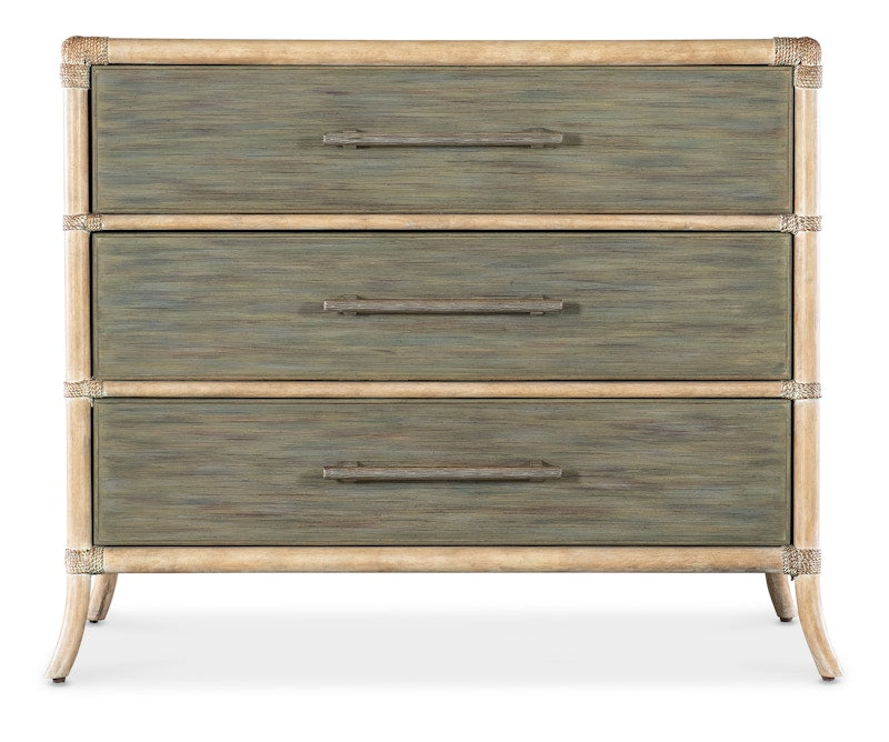 Hooker Furniture Retreat Pole Rattan Chest 6950-90017-35