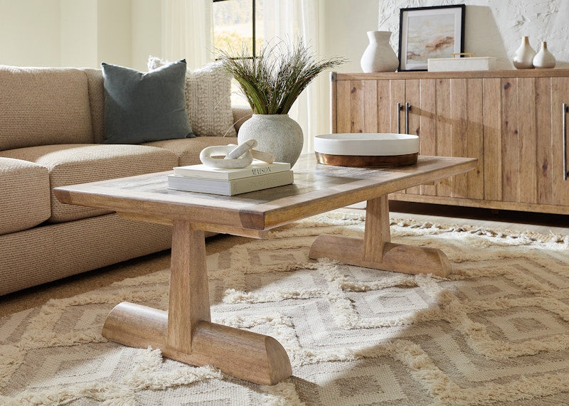 Hooker Furniture Vineyard Row Rectangle Cocktail Table 6952-80310-80