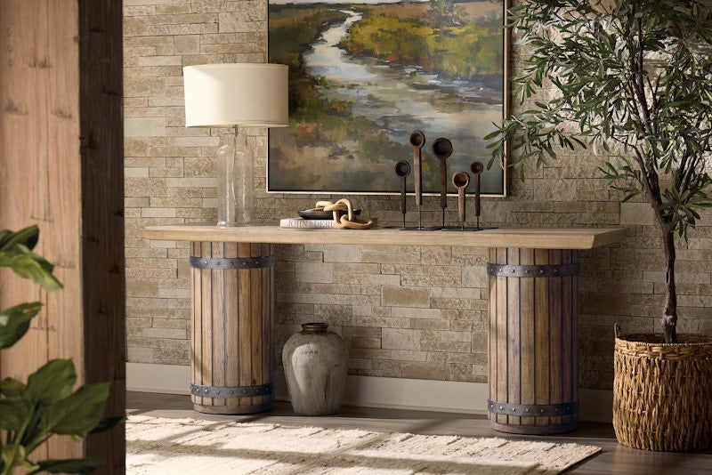Hooker Furniture Vineyard Row Console Table 6952-80351-80