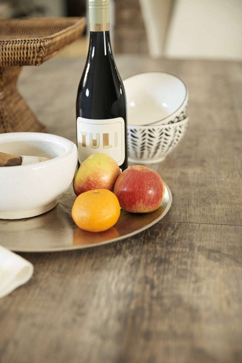 Hooker Furniture La Grange Le Vieux 86in Double Pedestal Table w/2-18in Leaves 6960-75200-81