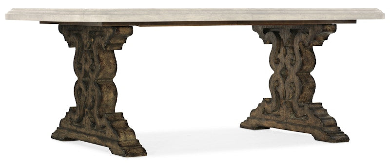 La Grange Le Vieux Pedestal Dining Table Base 6960-75200B-87