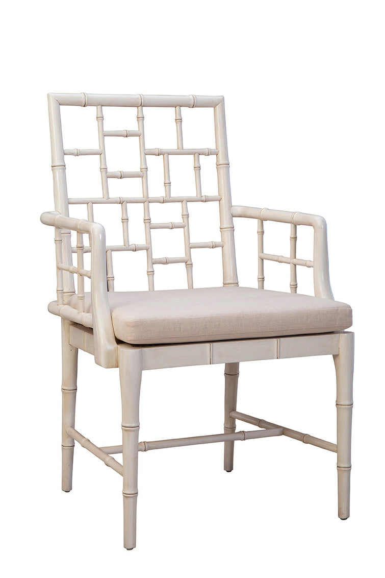 Cream Hugo Arm Chair - Kings Fine Art & Decor
