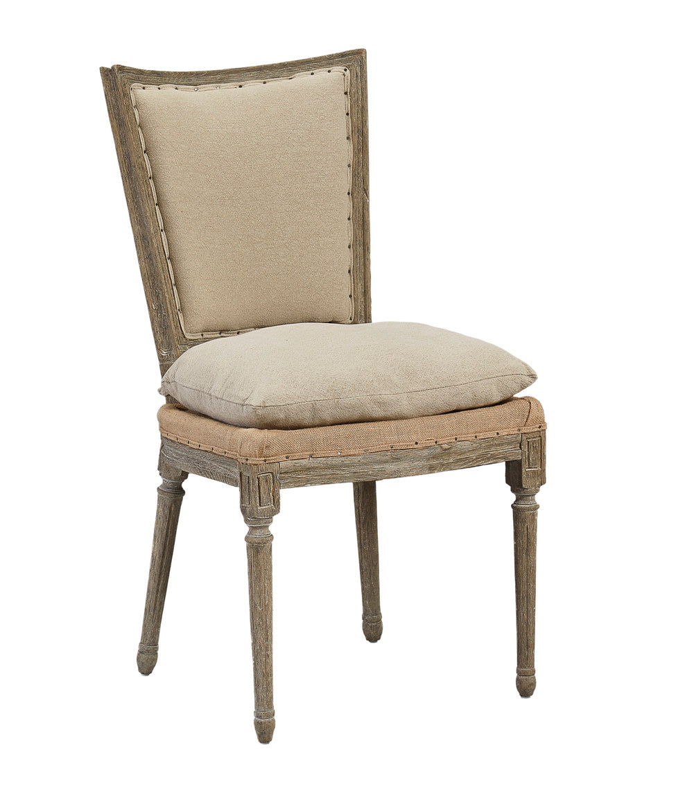 Milton Chair w/ Cushion - Kings Fine Art & Decor