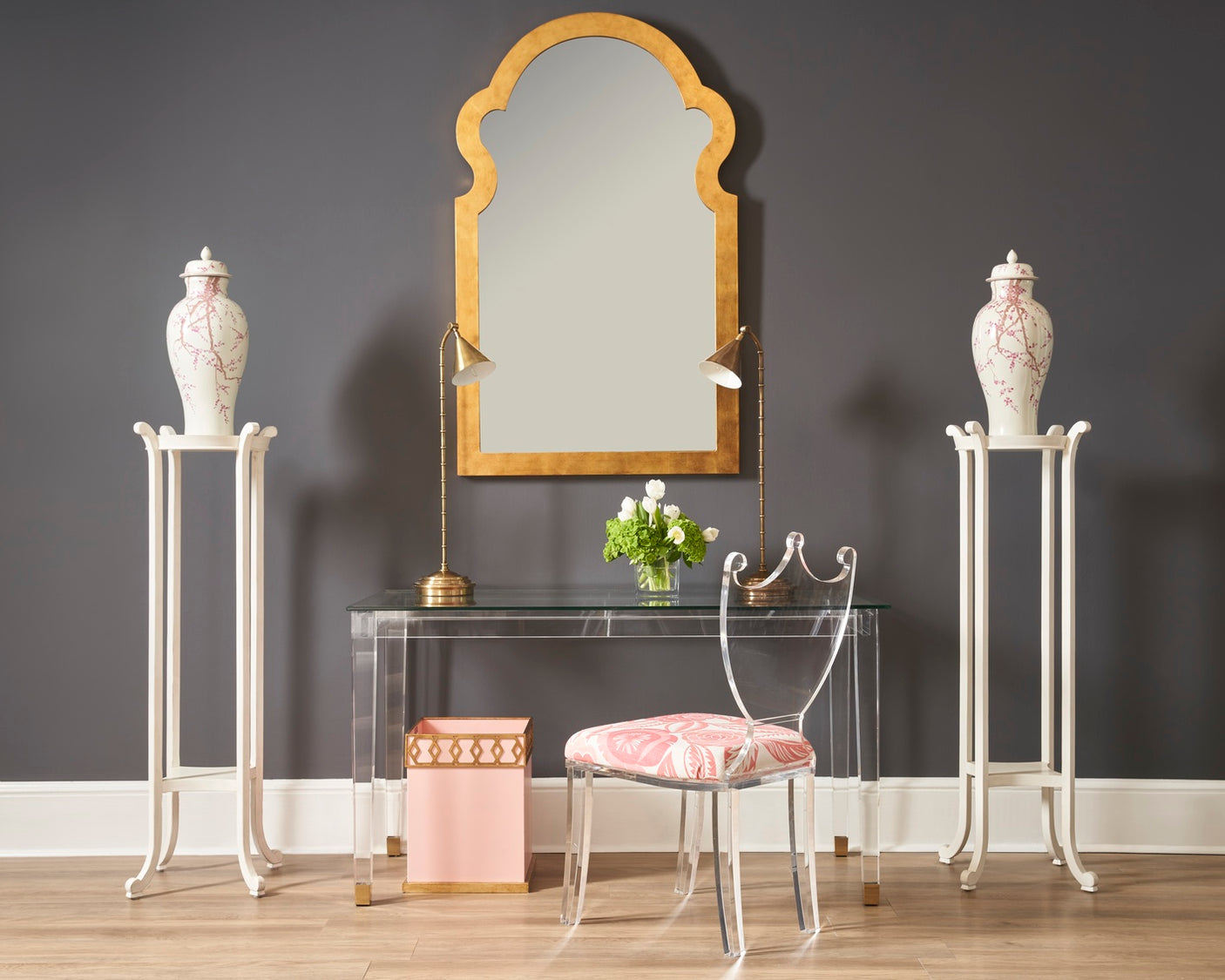 Regency Hall Chair - Clear