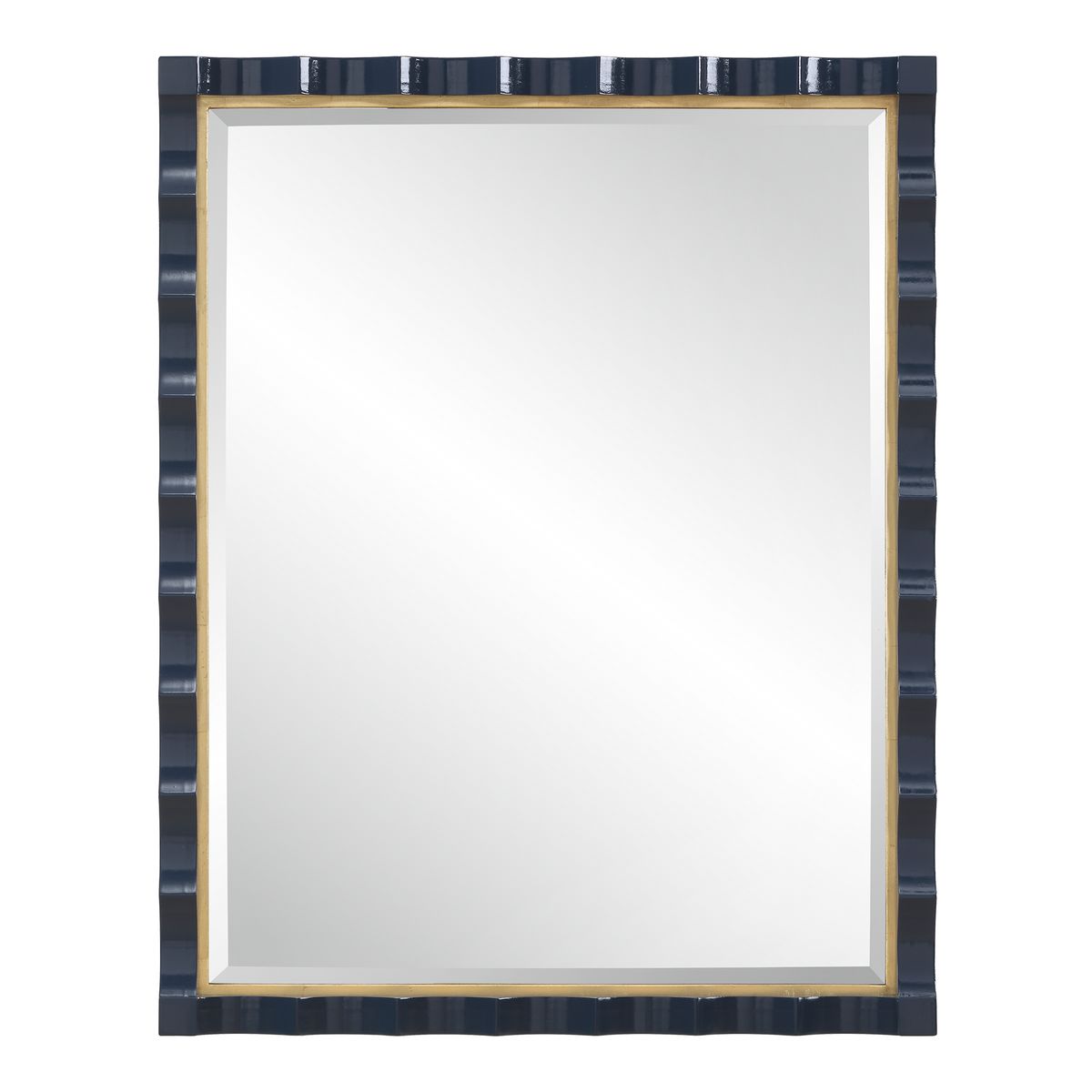 Gulf Mirror, Navy - Kings Fine Art & Decor