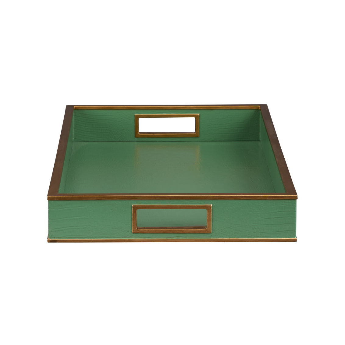 Reddington Tray - Green Croco