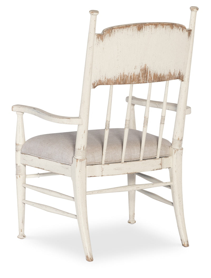 Hooker Furniture Americana Upholstered Seat Arm Chair-2 per ctn/price ea 7050-75300-02